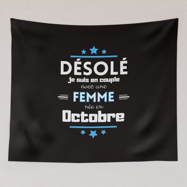 Item preview, Sorry I'm in a relationship with a woman born in October designed and sold by Ydurand.