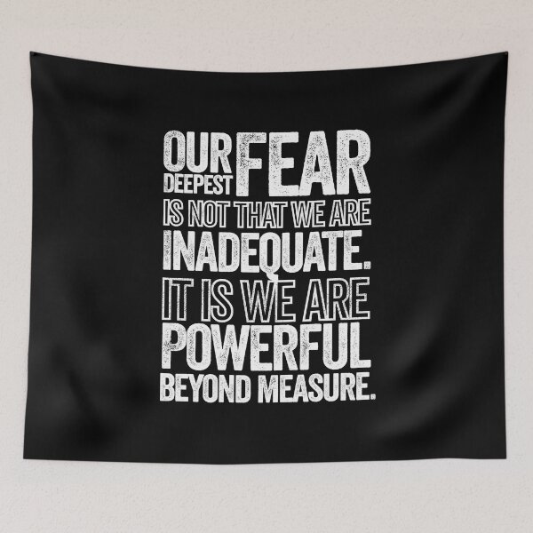 Item preview, Your Fear Your Potential designed and sold by WolfSpiritCo.