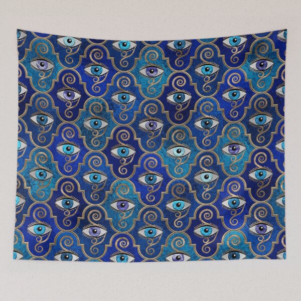 Item preview, Evil Eye Amulet Pattern designed and sold by k9printart.