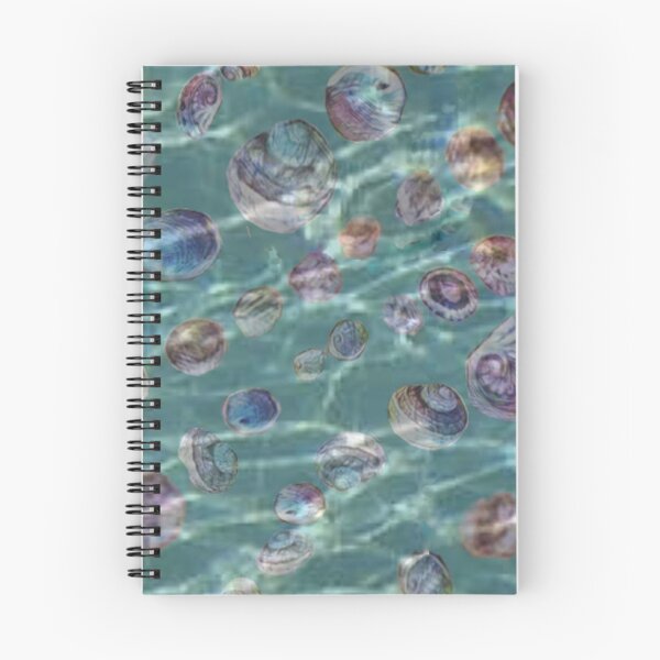 Item preview, Sea bottom shells aquamarine minishell designed and sold by Maria Mihailova.