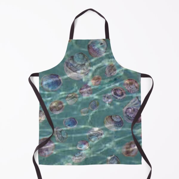 Item preview, Sea bottom shells aquamarine minishell designed and sold by Maria Mihailova.