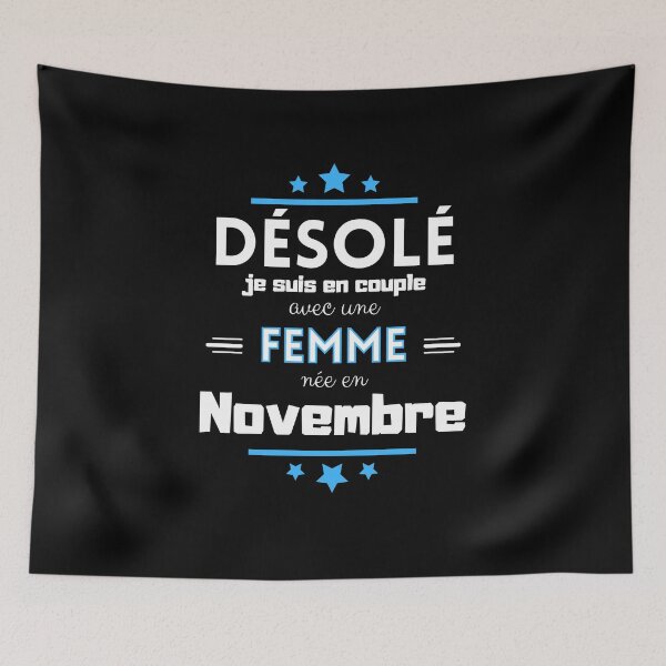 Item preview, Sorry I'm in a relationship with a woman born in November designed and sold by Ydurand.