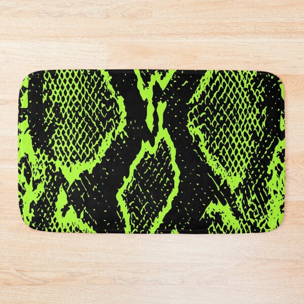 Item preview, Yellow Green and Black Python Skin Design designed and sold by DesignFantazia.