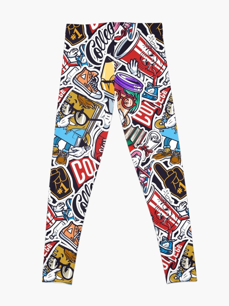 nike graffiti leggings