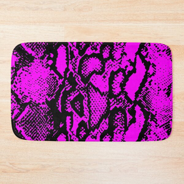 Item preview, Black and Magenta Snakeskin Design designed and sold by DesignFantazia.
