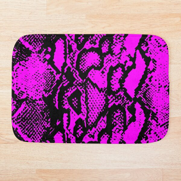 Item preview, Black and Magenta Snakeskin Design designed and sold by DesignFantazia.