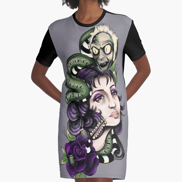 Daylight Come Graphic T-Shirt Dress