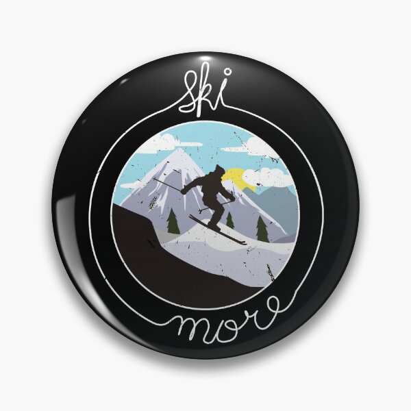 Item preview, Ski More Skiing Snow Mountain Winter Gift For Men Women designed and sold by Tom2468.