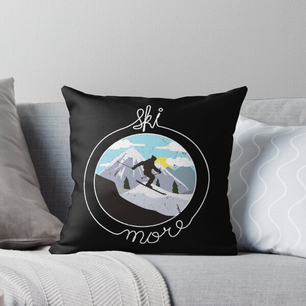 Item preview, Ski More Skiing Snow Mountain Winter Gift For Men Women designed and sold by Tom2468.