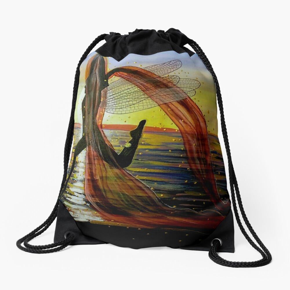 Item preview, Drawstring Bag designed and sold by CarolOchs.