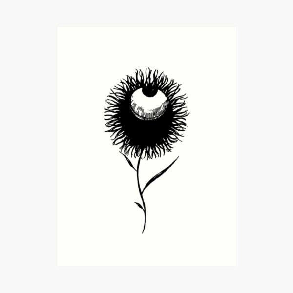 Aku No Hana Flower Art Board Print for Sale by cyberhaus