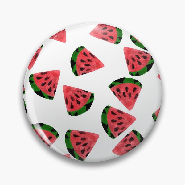Item preview, Watercolour watermelon repeating pattern designed and sold by Kristoffersson.