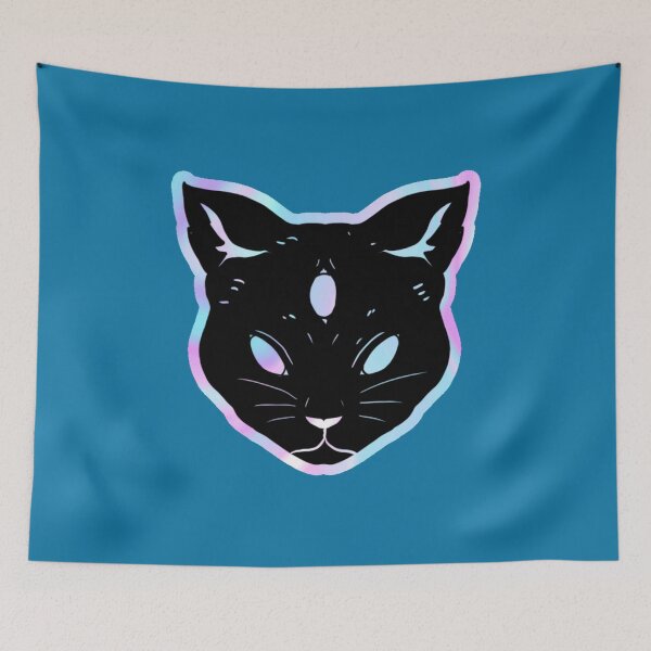 Item preview, Cute cat with red nose designed and sold by Sahil Randhawa.