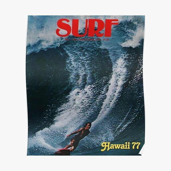 Vintage Surfen Poster