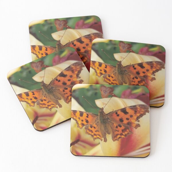 Item preview, Comma butterfly in garden designed and sold by Siakula.
