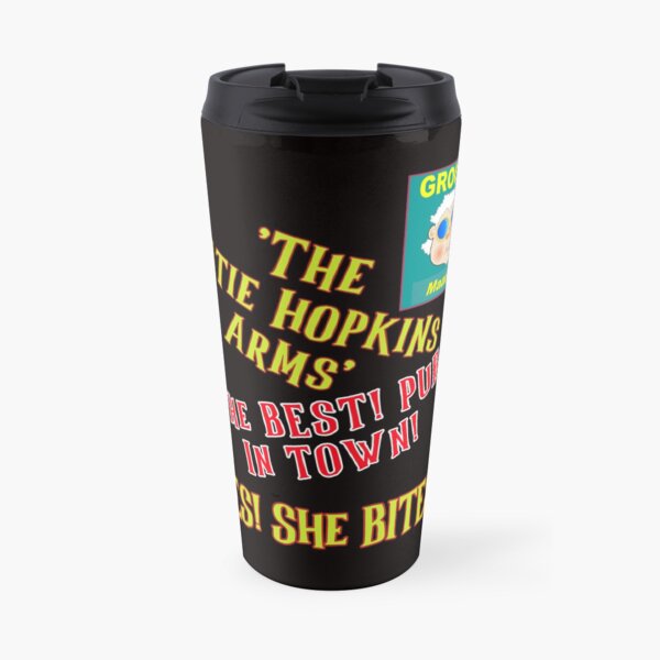 The Katie Hopkins Arms - The Best Pub In Town - She BITES! Travel Coffee Mug