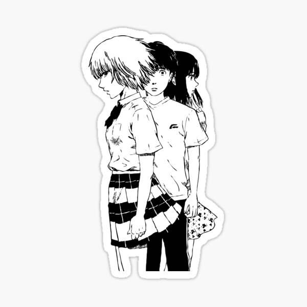 Aku no Hana - Sawa Nakamura Sticker for Sale by crustacean-punk