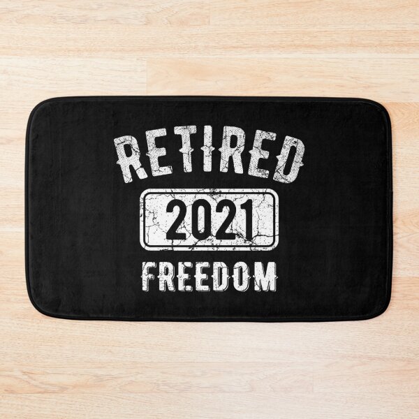 Item preview, Retired 2020 Freedom At Last Funny Retirement Grunge designed and sold by WPahat.
