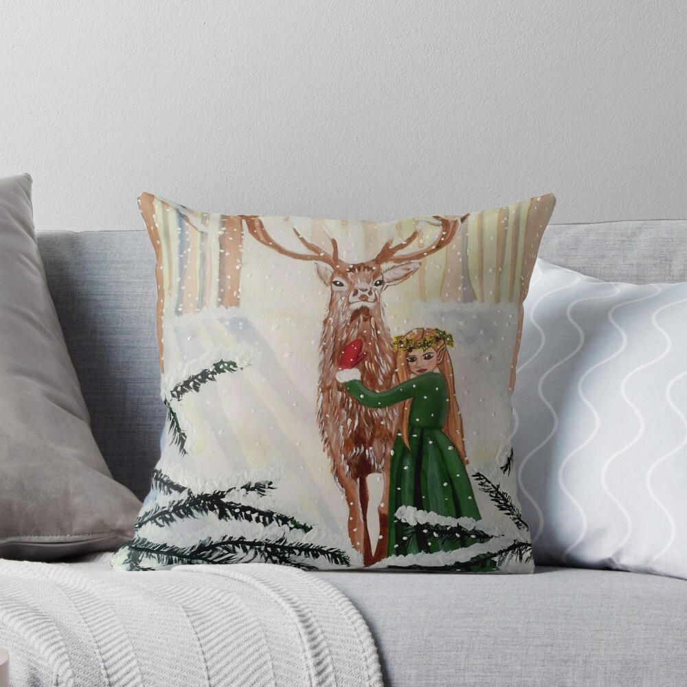 Item preview, Throw Pillow designed and sold by CarolOchs.