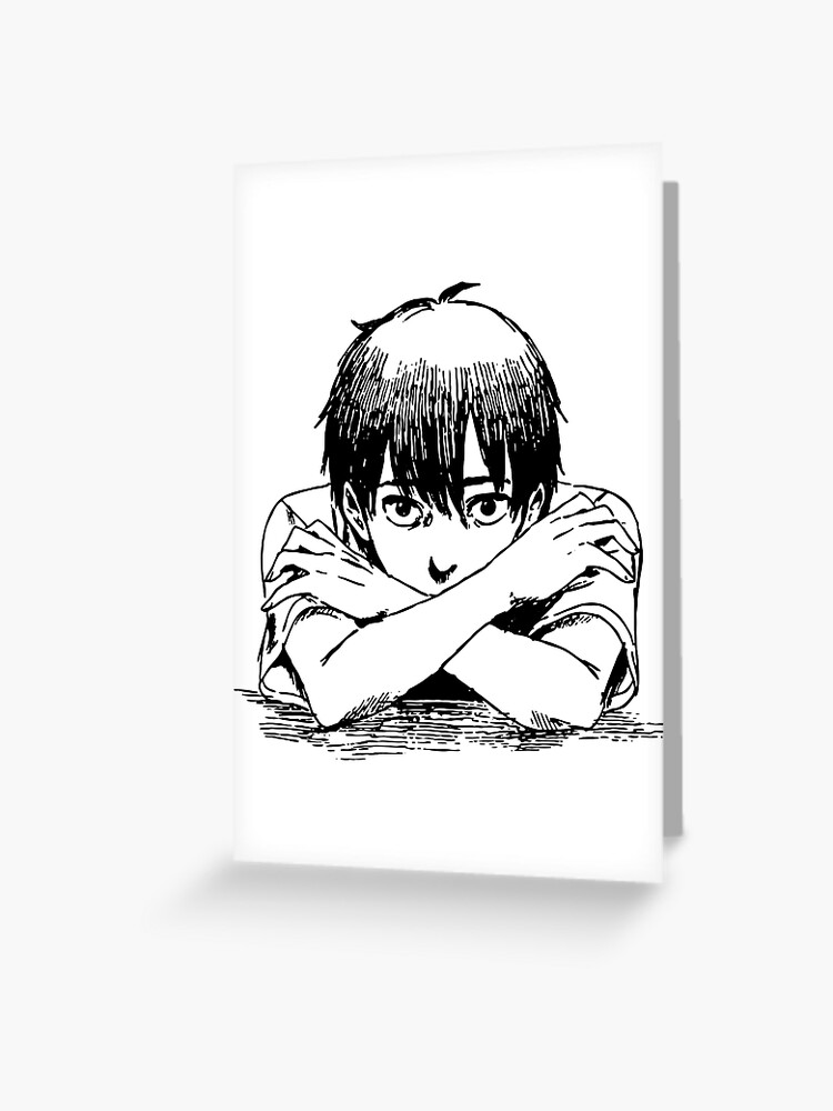 Aku No Hana Nakamura Kasuga Saeki Greeting Card for Sale by DarkenLlst