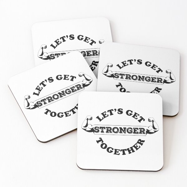 Item preview, Let's Get Stronger Together designed and sold by slsabil.