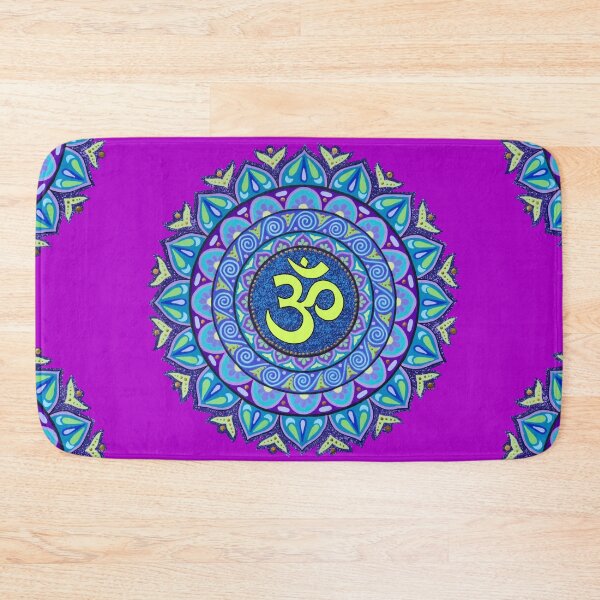 Item preview, Purple Om Mandala designed and sold by Soozie Wray.