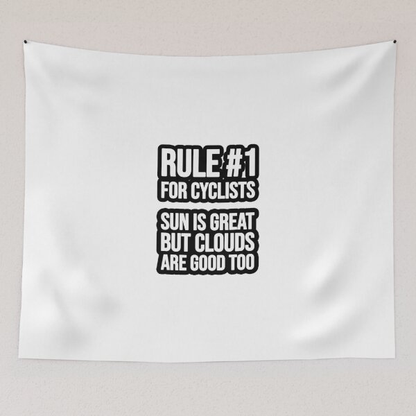 Artikelvorschau, Rule #1 for Cyclists - Regel #1 für Rad Fahrer entworfen und verkauft von TopsellerShirts.