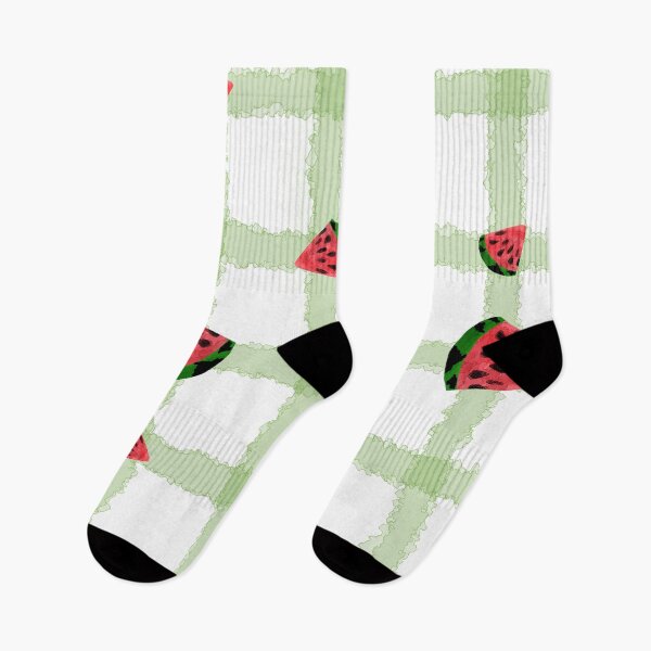 Item preview, Watermelon green checkered pattern designed and sold by Kristoffersson.