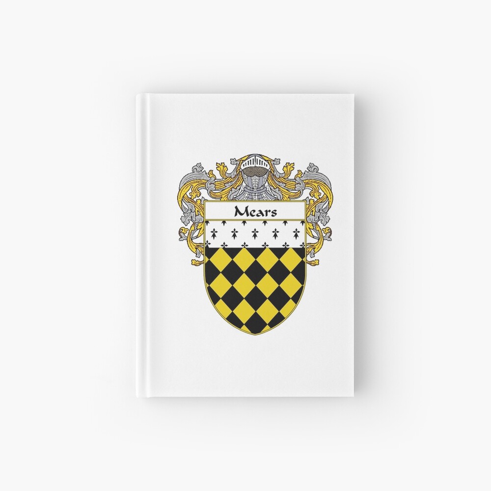 Mears Coat of Arms/Family Crest Hardcover Journal