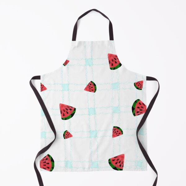 Item preview, Watermelon turquoise checkered pattern designed and sold by Kristoffersson.