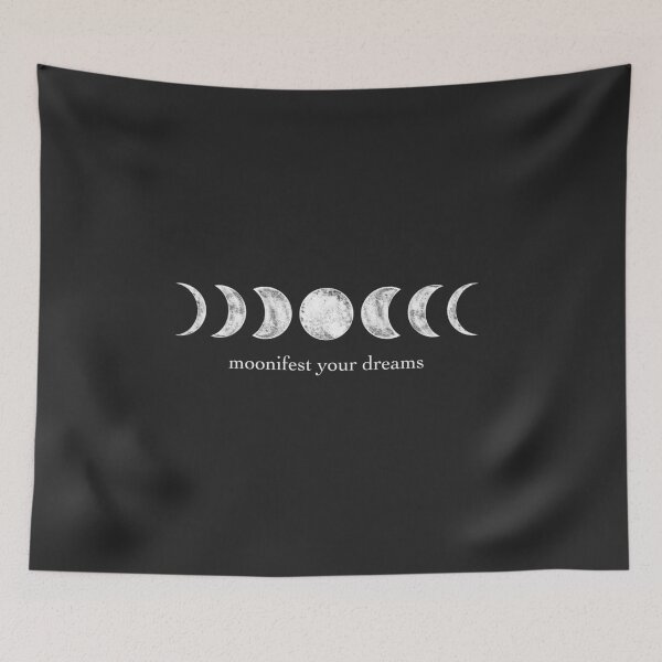 Item preview, Moonifest Your Dreams Cita de manifestación inspiradora designed and sold by Fotografille.