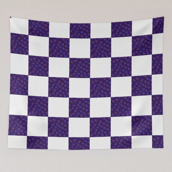 Item preview, Purple Checkboard  designed and sold by ScarletPanda.