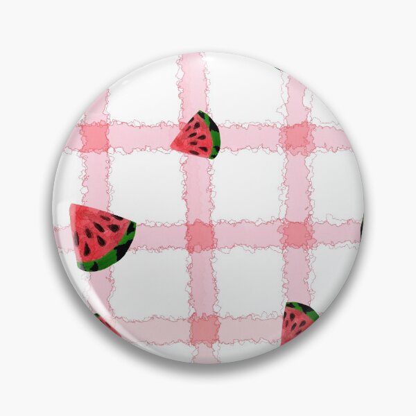 Item preview, Watermelon red checkered pattern designed and sold by Kristoffersson.