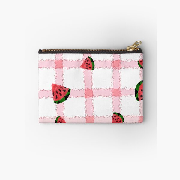 Item preview, Watermelon red checkered pattern designed and sold by Kristoffersson.