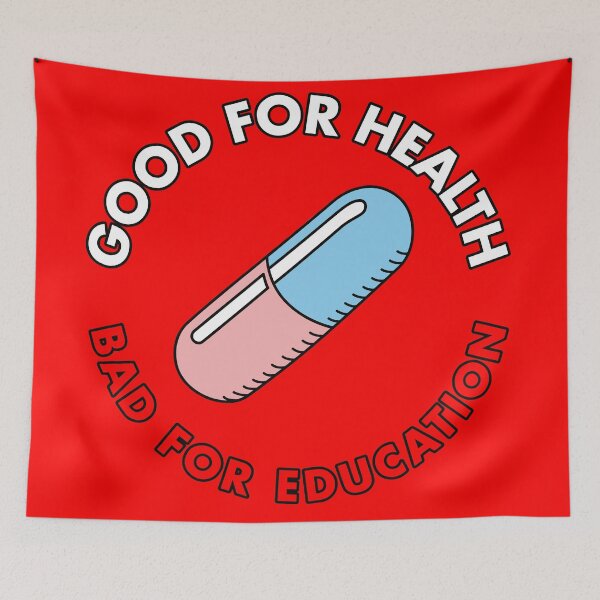 Item preview, Akira Pill - Kaneda Jacket - Good for Health Bad for Education designed and sold by cyberlight.