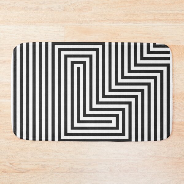 Item preview, Monogram letter "L" in Op Art style designed and sold by TrueType.