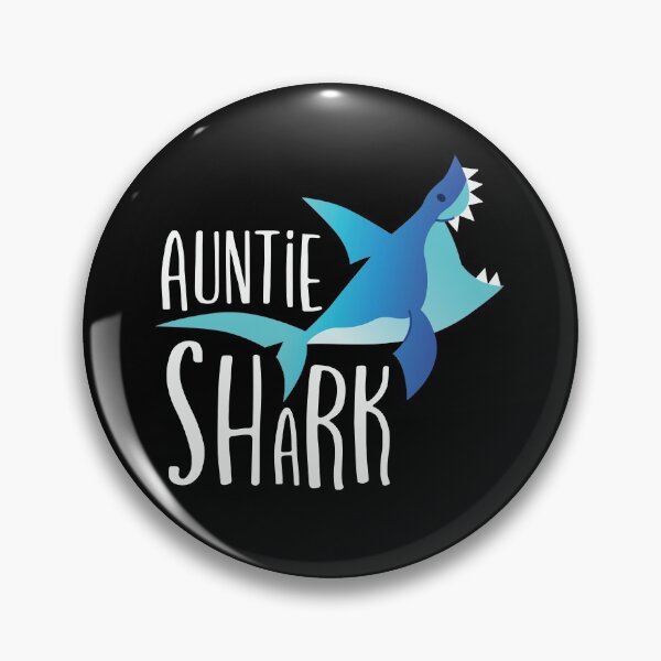 Item preview, Auntie Shark, Funny Aunt Gift designed and sold by FuntasticDez.
