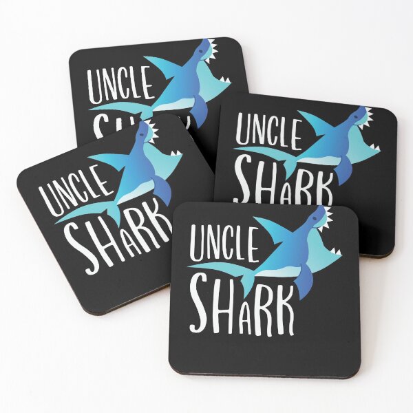 Item preview, Uncle Shark, Funny Uncle Gift designed and sold by FuntasticDez.