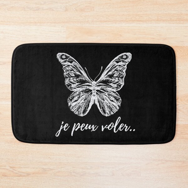 Item preview, I can fly - popular french quotes lovers theme gifts (black and white)  designed and sold by RebelliousRosee.