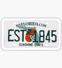 Florida Est 1845 Sticker