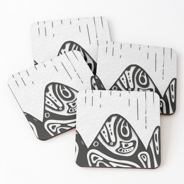 Item preview, Papercut Mountains designed and sold by TsjektaDesign.
