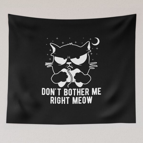 Item preview, Don't Bother Me Right Meow Funny Video Gamer Cat Lover Playing Games Humor Gift designed and sold by alenaz.