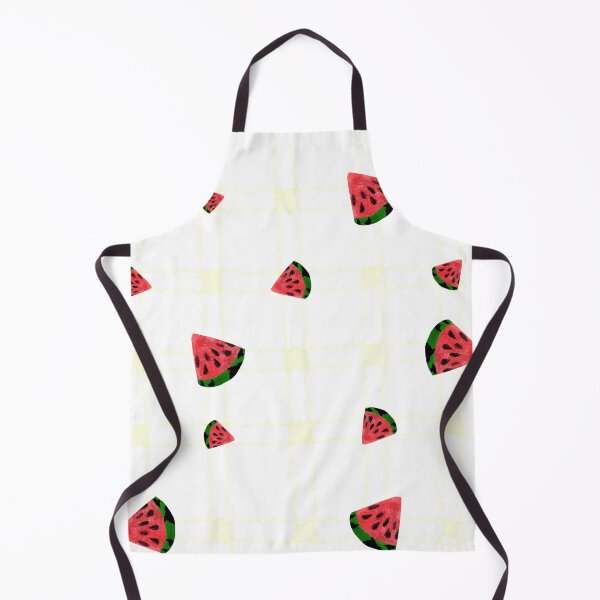 Item preview, Watermelon yellow checkered pattern designed and sold by Kristoffersson.