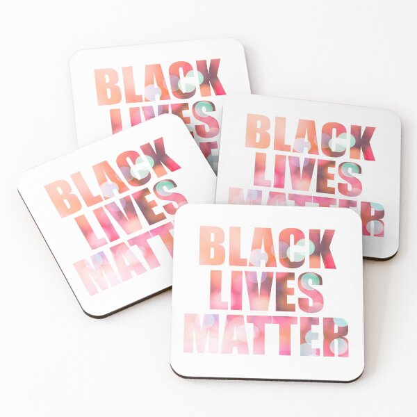 Item preview, Black Lives Matter BLM in pink sparkle designed and sold by adesignworld.