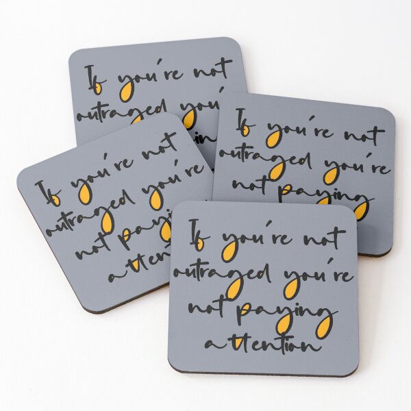 Item preview, If you’re not outraged you’re not paying attention designed and sold by pipeswitz.