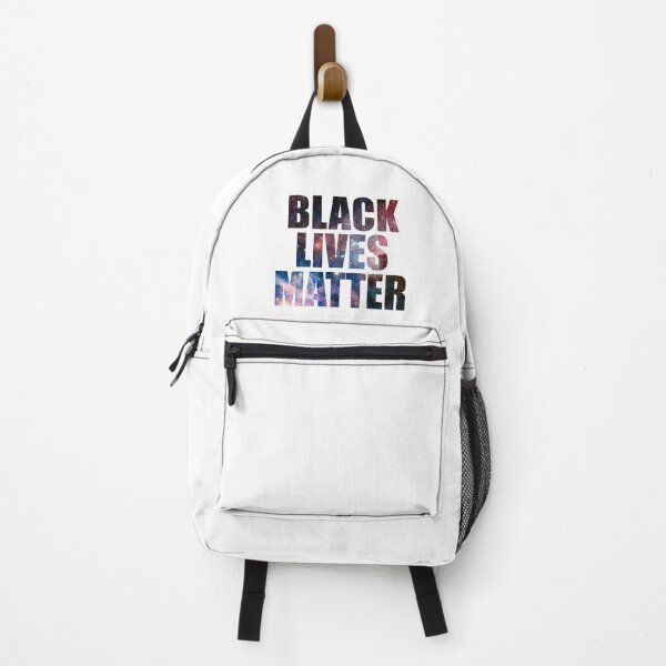 Item preview, Black Lives Matter BLM in dark space matter with stars in the night sky designed and sold by adesignworld.