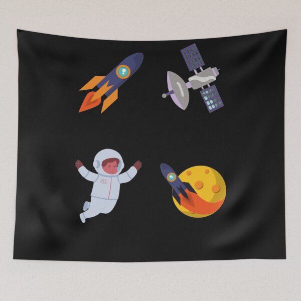 Item preview, Kids Rocketships designed and sold by thekidsprint.