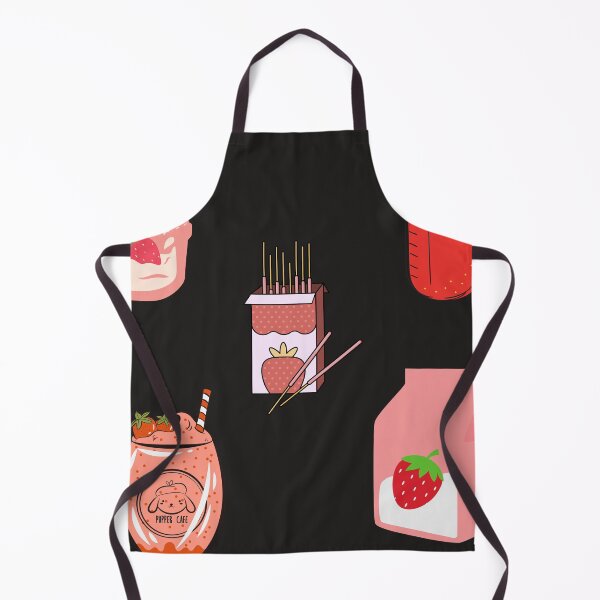 Item preview, Japanese aesthetic kawaii strawberry milk designed and sold by Tanuja Sharma.