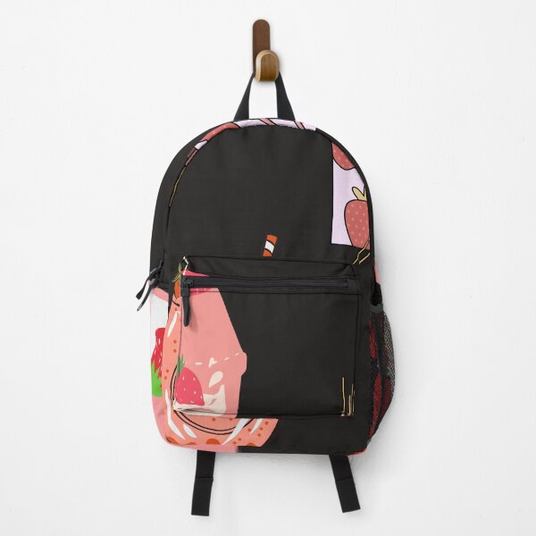 Item preview, Japanese aesthetic kawaii strawberry milk designed and sold by Tanuja Sharma.