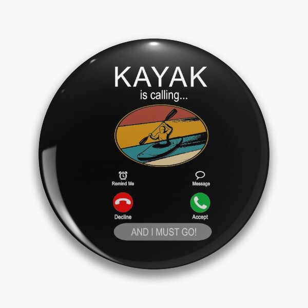 Item preview, Kayak is calling - canoeing and kayaking adventure designed and sold by dJ-Design.